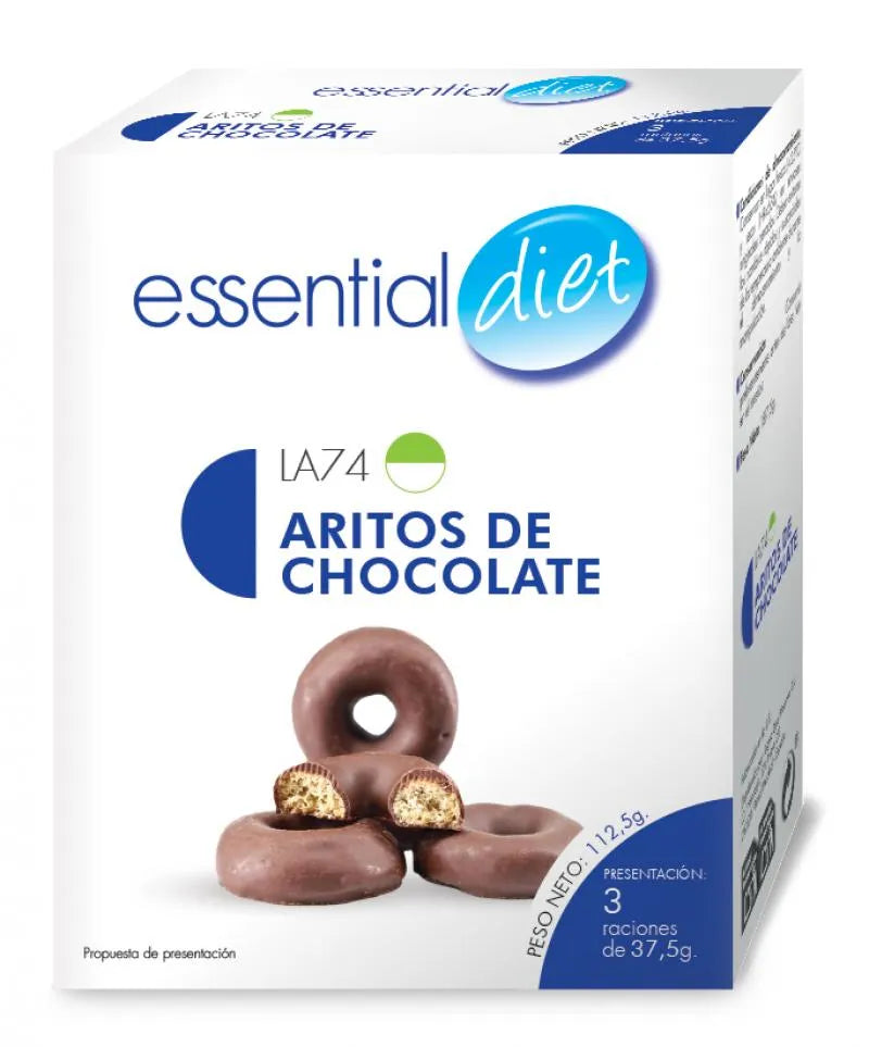 Aritos de chocolate (3 raciones)