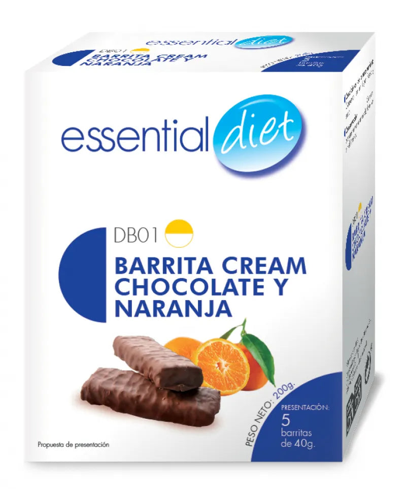 Barritas chocolate-naranja (5 raciones)