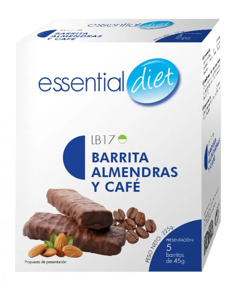 Barritas de almendras y café (5 raciones)