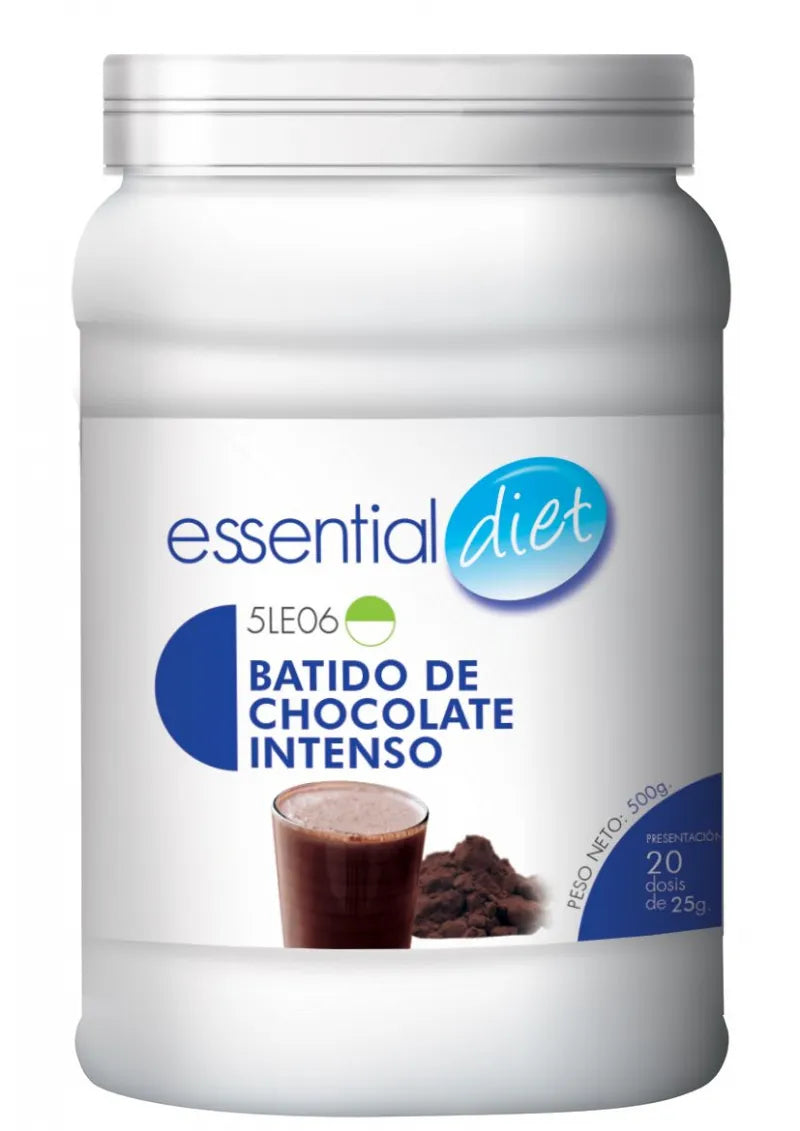 Batido de chocolate intenso formato económico 500G (20 raciones)