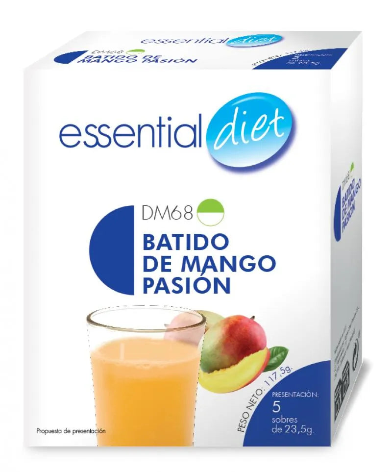 Batido sabor mango pasión (5 raciones).
