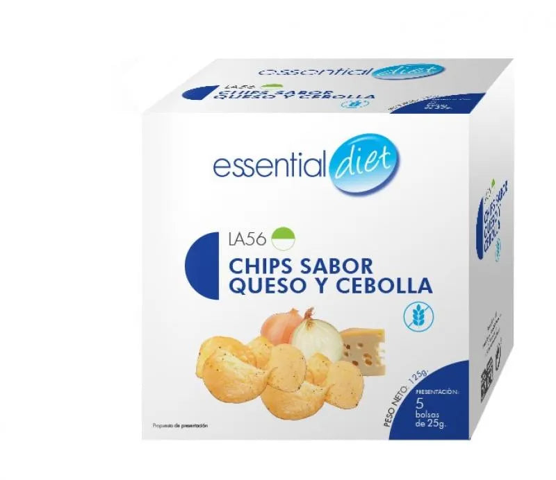 Chips sabor queso y cebolla (5 raciones)