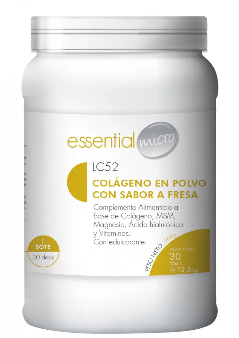 Colágeno en polvo con sabor a fresa (368 g)