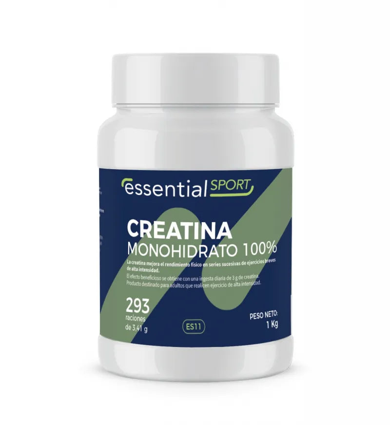 Creatina monohidrato 100% (293 raciones).