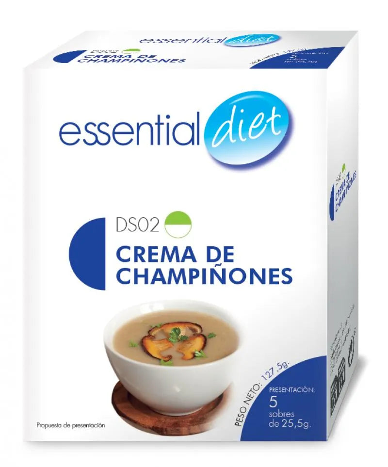 Crema de champiñones (5 raciones)