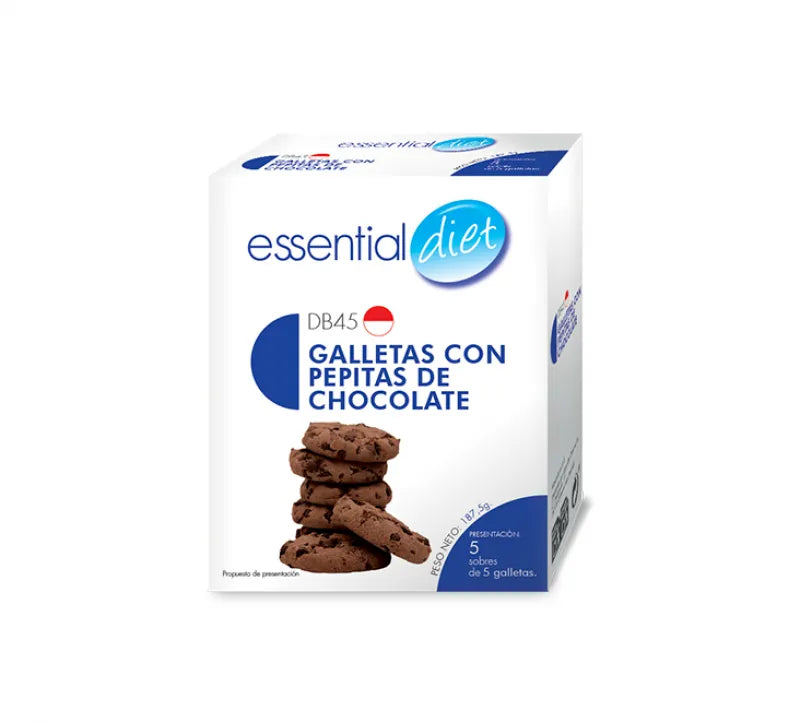 Galletas con pepitas de chocolate (5 raciones).