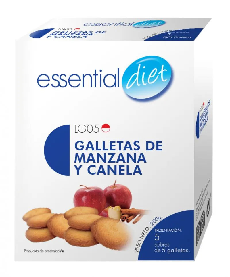 Galletas de manzana y canela (5 raciones)