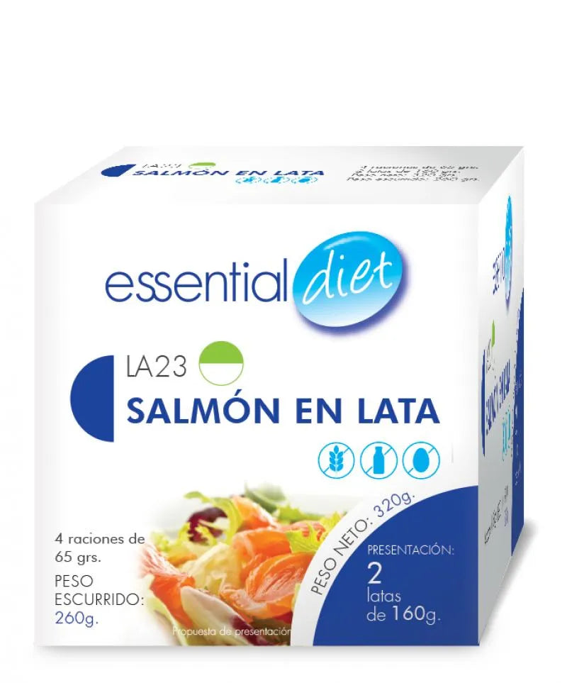 Salmón en lata (4 raciones).