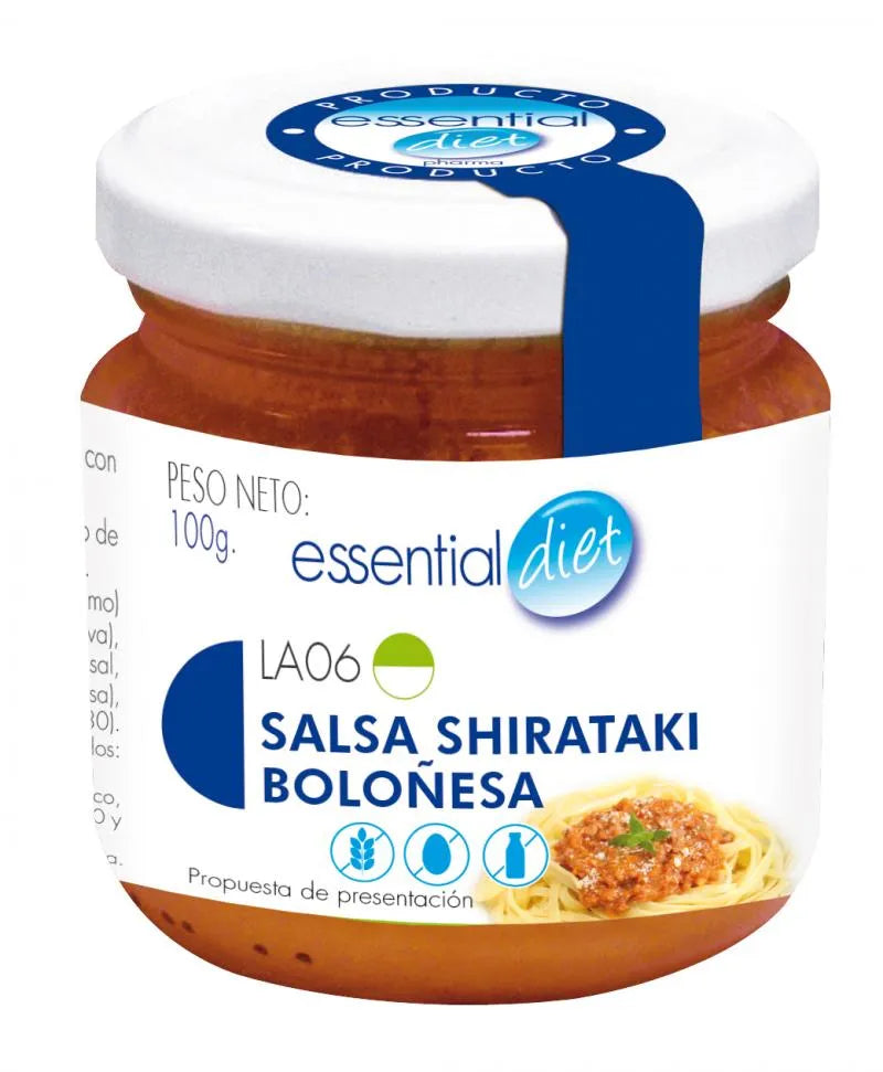 Salsa shirataki boloñesa (100 g)