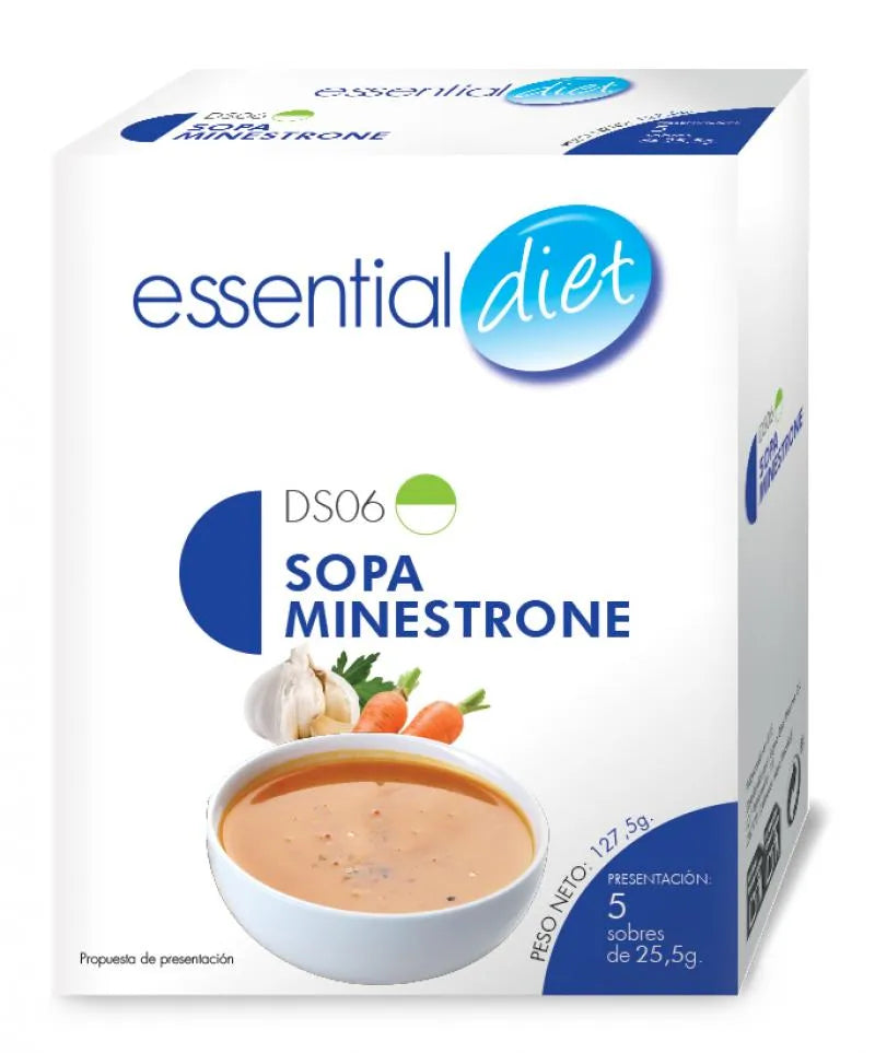 Sopa minestrone (5 raciones).