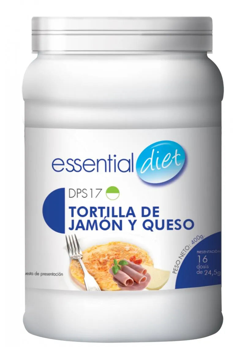 Tortilla jamón y queso económico (16 raciones)