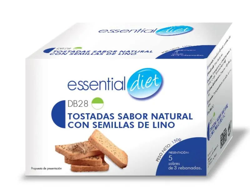 Tostadas de lino (5 raciones)