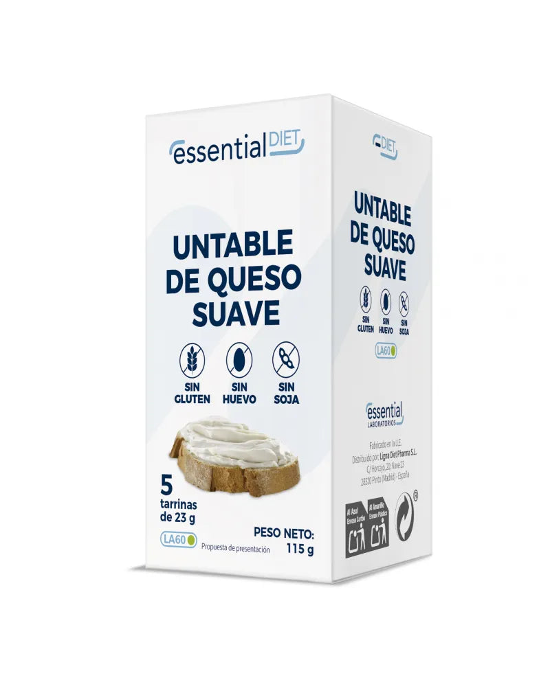 Untable de queso suave (5 raciones))