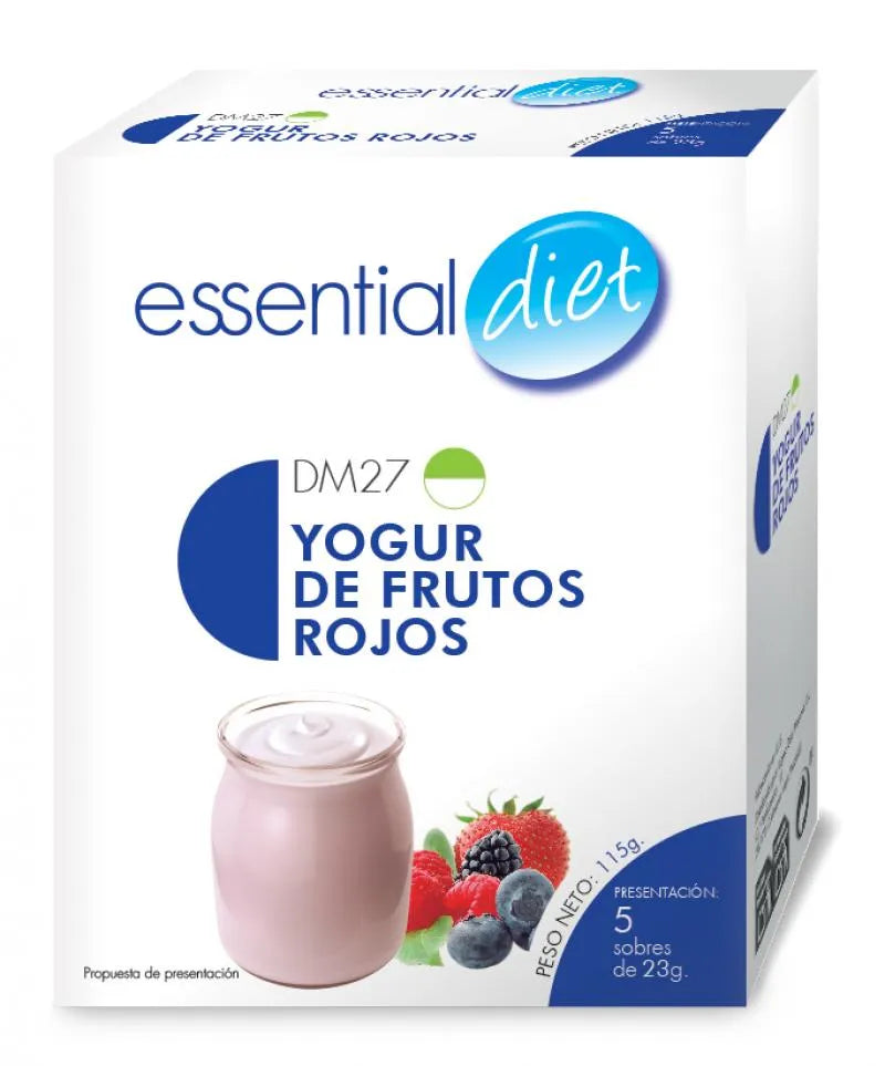 Yogur de frutos rojos (5 raciones).